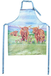 Highland Cow Apron