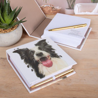 Dog Memo Block and Pen