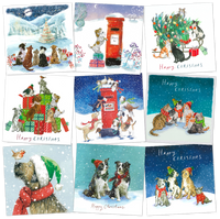 Festive Pets Christmas Cards