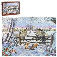 1000 Piece Donkey Jigsaw Puzzle