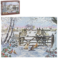 1000 Piece Donkey Jigsaw Puzzle
