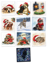 'Jingle Paws' Christmas Cards