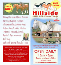 Hillside Open Day Leaflets (free of charge)