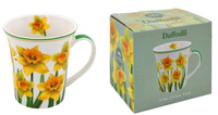 A Pair of Floral Mugs