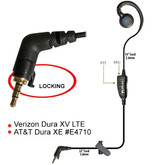 Curl 1-Wire Earpiece Kit with Camlock Connector for Kyocera.