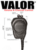 Valor® CSM RSM w/Channel & Volume for Sonim XP5s & XP8