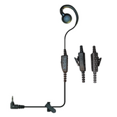 CURL 1-Wire PTT Waterproof Earpiece for Sonim XP3 Phones