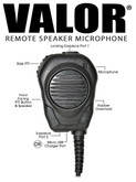 Valor® Speaker / Microphone for KYOCERA