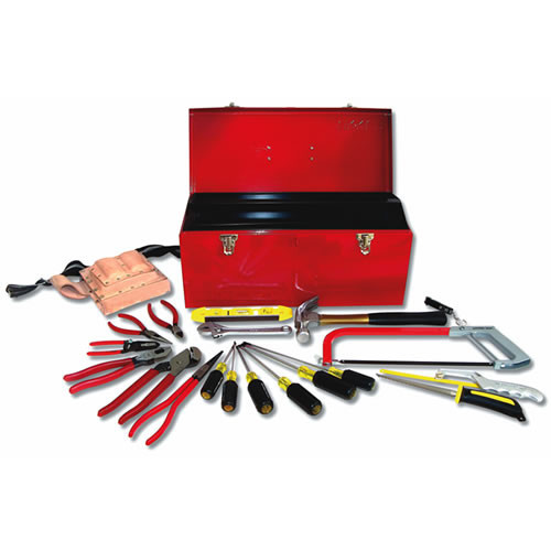 ELECTRICIAN BASIC SET WITH TOOL BOX 23 PC 90732