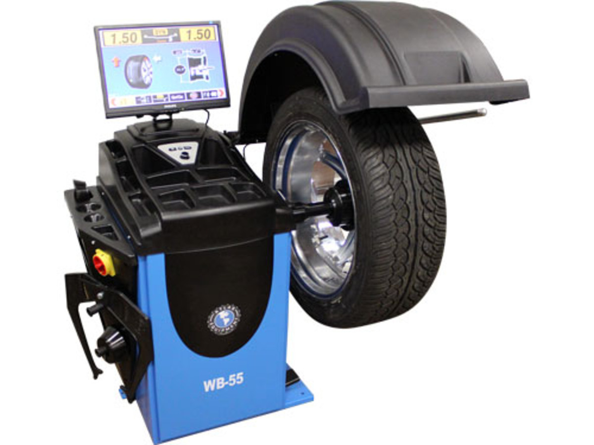 Atlas® WB55 Self-Calibrating Computer Wheel Balancer