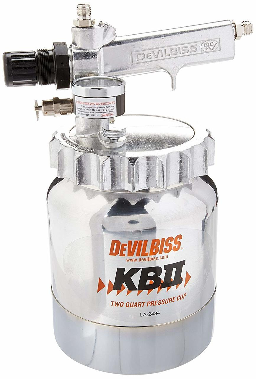 Devilbiss Kb555 Pressure Cup 2 Quart Capacity