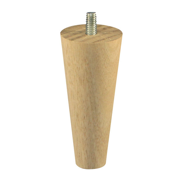 Raw Vic Ash Furniture Leg Tapered 100mm Height Urban Hardware