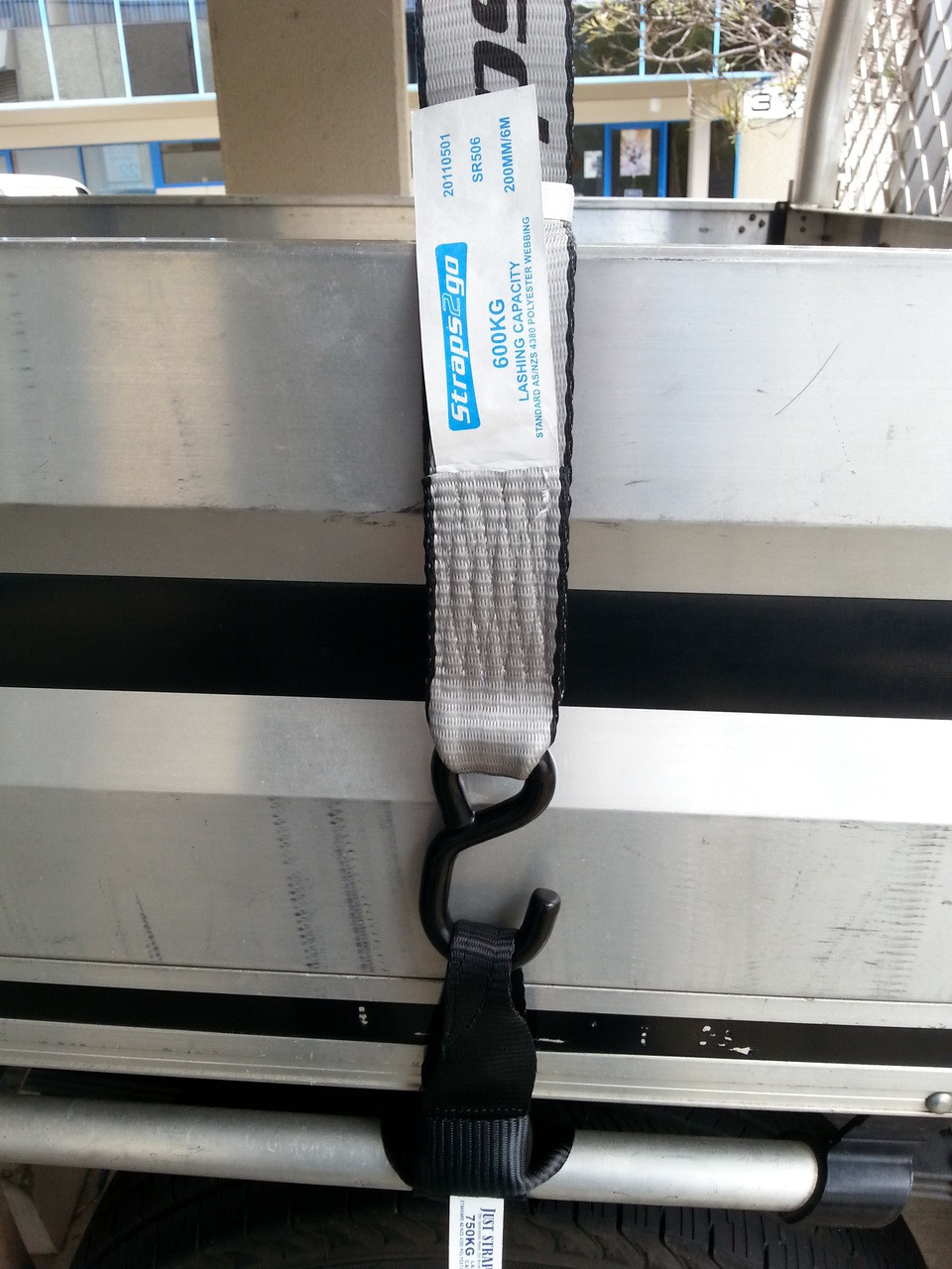 Just Straps® Tie Down Assist Straps 300 mm long (pair) JustStraps2go