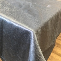 Bichon II Royal Blue Tablecloth 132" Round, 100% polyester 