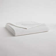 St. Tropez White Flat Sheet Full 88 x 120", 200 TC, Cotton