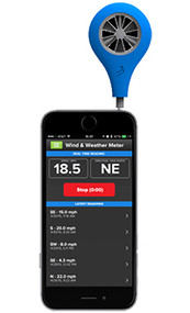 WeatherFlow wind meter.  Great measuring wind and weather.  Simple and easy to use. 