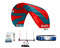 Skim 4m Water relaunch Kiteboarding 3-Line Trainer Kite 