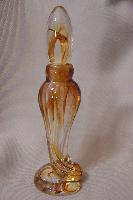 Art Glass Iris Swirl Perfume Bottle by Andrew Shea