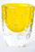 MURANO Art Glass Impero Yellow Vase