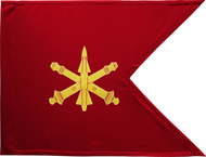 Air Defense Artillery Guidon Framed 16x20