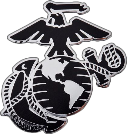 U.S. Air Force Crest Chrome Auto Emblem