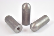 2" long steel weld on threaded bullet bung