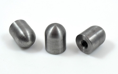 1" threaded weld on mild steel bullet mounting bungs