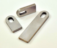 steel weld on slotted 1/4" thick tab universal 3/8 hole