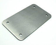 license plate backing plate universal standard