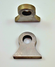 3/8" hole hourglass weld on steel tab