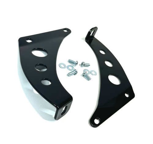 Road Glide Fairing Support crashbar engine guard delete Brackets, 2014 & up FLHR FLHRI FLHRS 