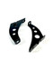 Road Glide Fairing Support crashbar engine guard delete Brackets, 2008 and earlier FLHR FLHRI FLHRS 