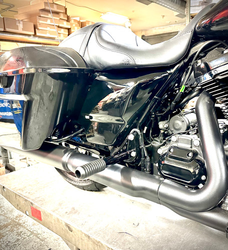 dyna late passenger peg mount crash bar frame slider