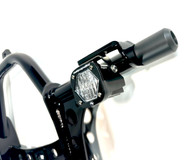 universal crashbar fog light mount for bagger touring crashbar bungking