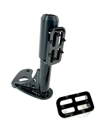 crash pad crashbar mounted footpeg footrest bungking highway peg