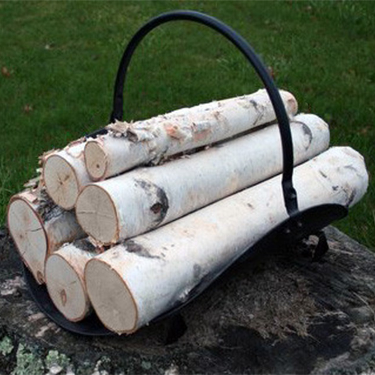 Birch Fireplace Logs Large- Six 3 to 4 x 20 Long – Spirit of