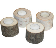 Birch and Basswood Tea Light Candle Minis