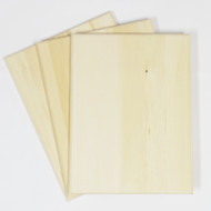 Basswood Plaques (12 Packs)