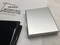 Silver Aluminum Alloy Tri-Fold  Cigarette Case 