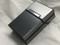 Grey Plastic / Brushed Aluminum Flip Top Box Cigarette Case 