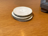 Natural Walnut Wood Coasters