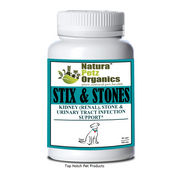 Natura Petz  STIX & STONES Kidney + Stone & Urinary Tract Infection Support * All Life Stages