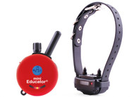 E-collar Technologies Mini Educator E-Collar 1/2 Mile Remote Dog Training Collar ET-300 Red