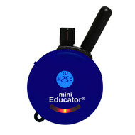 E-Collar Technologies Mini Educator ET-300 / ET-302 TRANSMITTER ONLY Blue with QUICK- RELEASE BELT CLIP