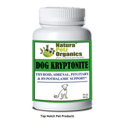 Natura Petz Dog Kryptonite Adrenal, Thyroid, Pituitary Hypothalamic  Support Cushing's ADULT & SENIOR 250 Capsules