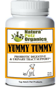 Natura Petz Organics YUMMY TUMMY Probiotic Bladder & Urinary Tract Support* DOGS