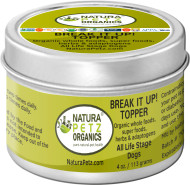  Natura  Petz Organics Break It Up!  Stone Eliminator Meal Topper for DOGS- Kidney, Gallstone & Liver Support*