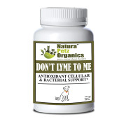 Natura Petz Organics DON'T LYME TO ME * ANTIOXIDANT CELLULAR & BACTERIAL SUPPORT* DOGS  (150 Capsules)