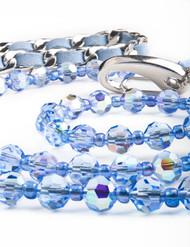 The Haute Collection - SAPPHIRE Crystal Leash