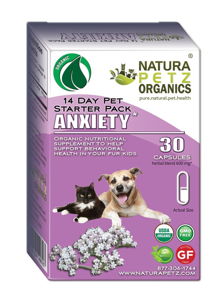 Natura Petz Organics Anxiety Starter Pack for Dogs* Anxiety Starter